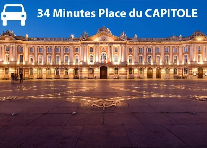 Elegance Lauragaise * Wifi * Netflix * Terrasse Daire Villefranche-de-Lauragais